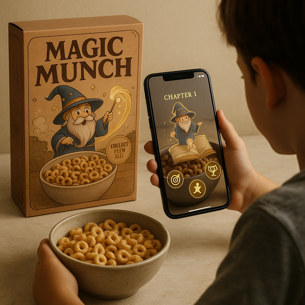 Children's Cereal case study image placeholder