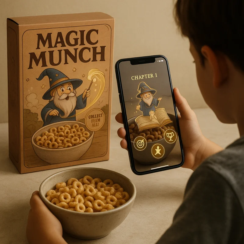 Children's Cereal case study image placeholder