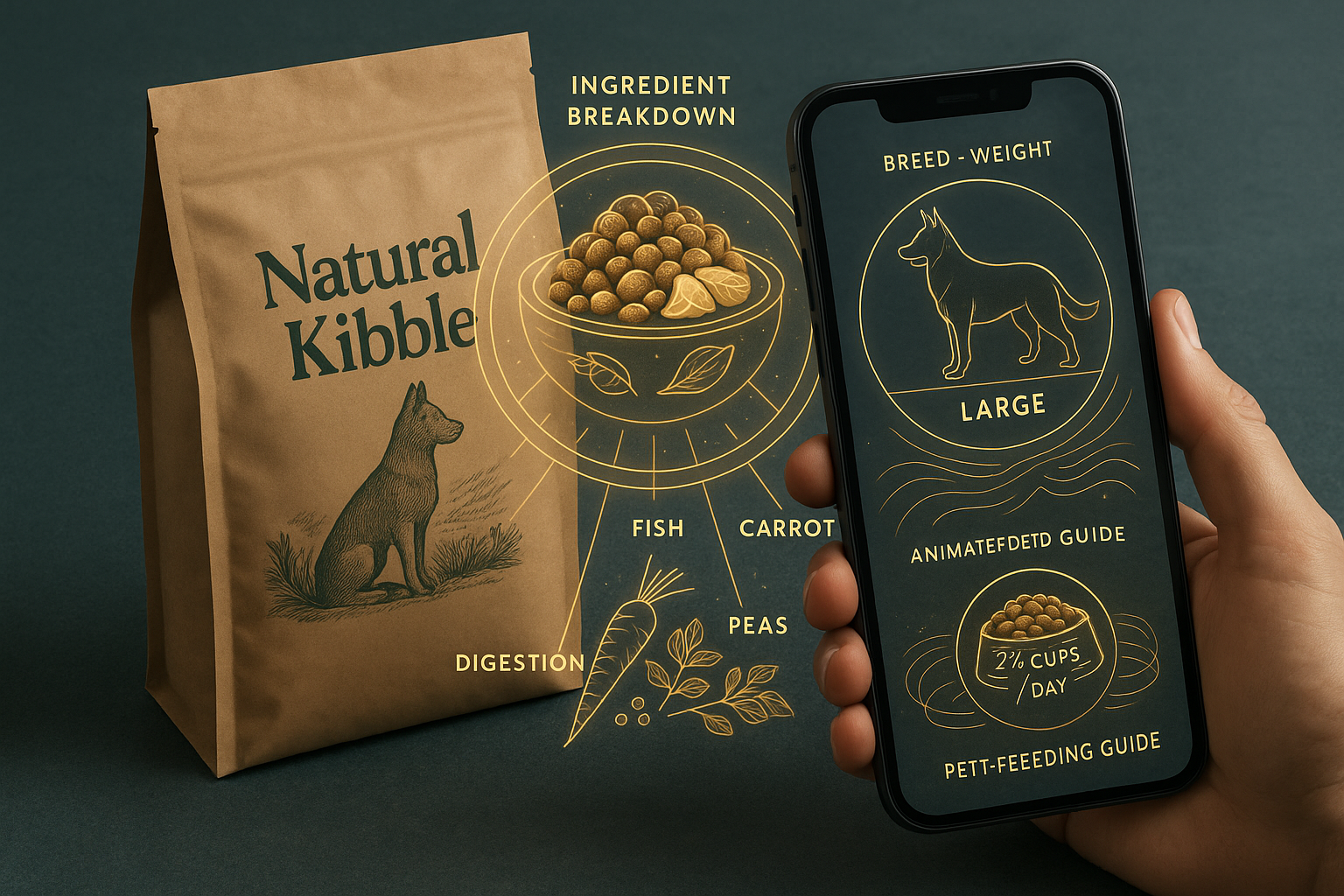 Pet Food case study image placeholder