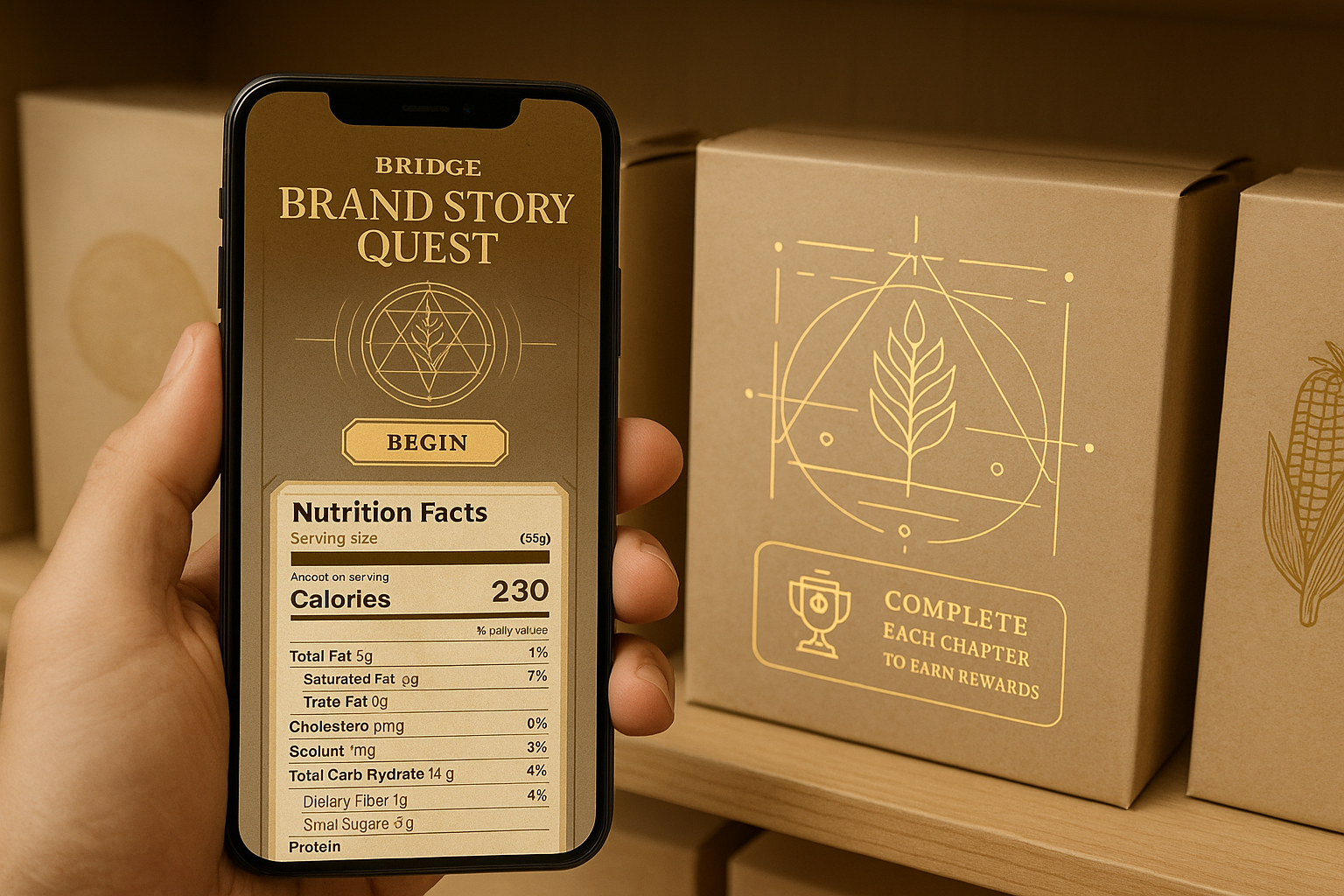 Retail Interactive Shelf Packaging case study image placeholder
